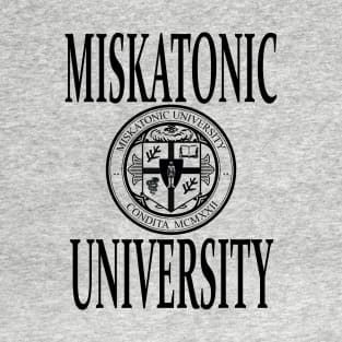 Miskatonic University Logo with Text T-Shirt